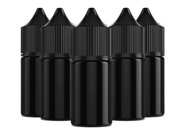 Butelka Gorilla 30ml czarna zestaw 10 sztuk