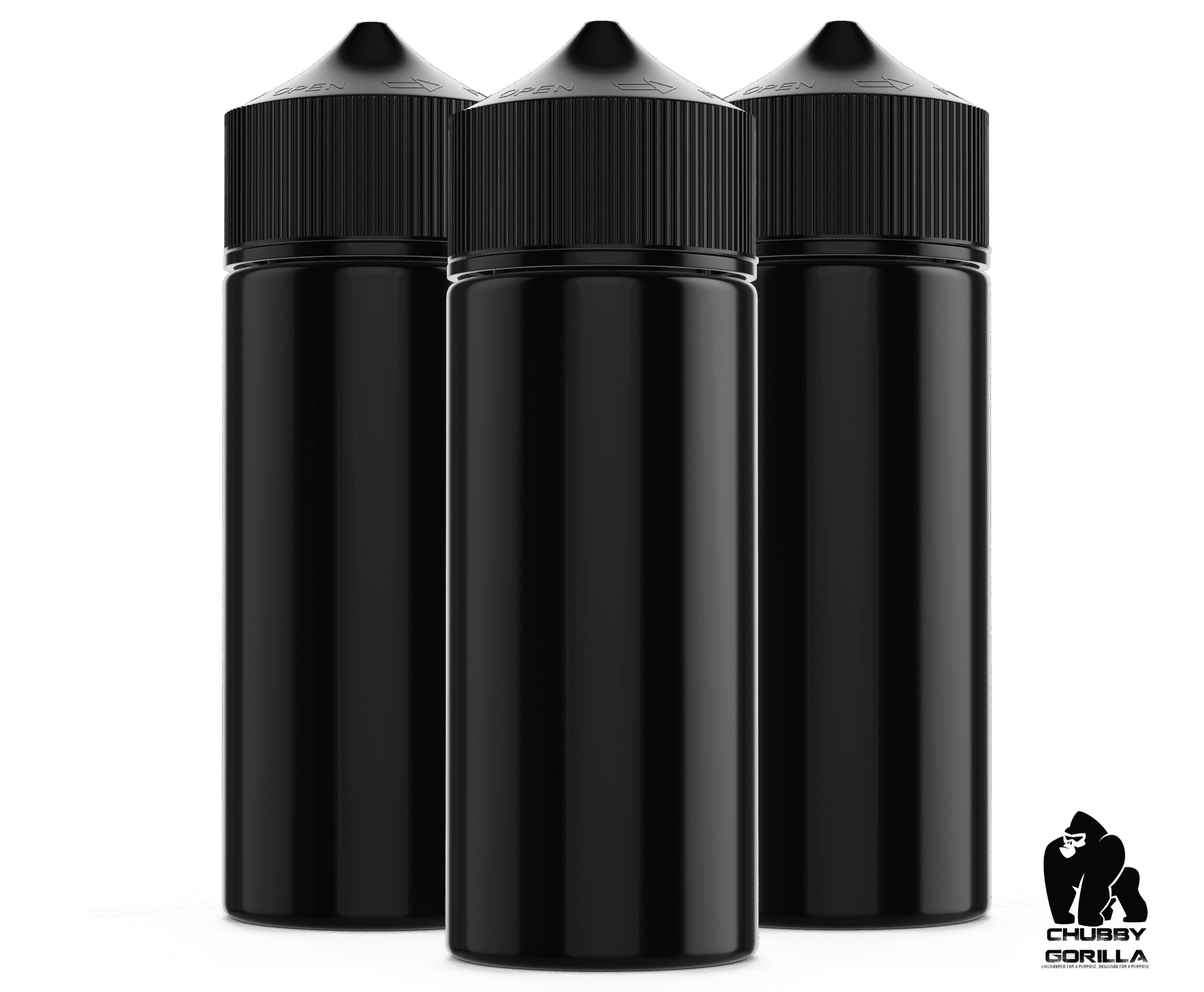 Butelka Chubby Gorilla Oryginał 120ml Czarna zestaw 100 sztuk