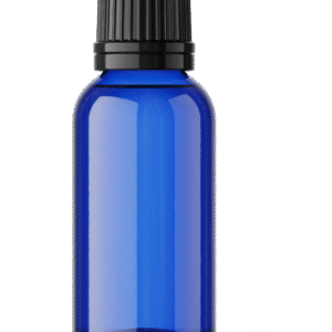 Butelka 30ml z kroplomierzem niebieska