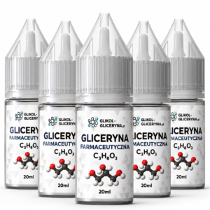 50x Gliceryna Farmaceutyczna 99,5% VG 0,02L 20ml